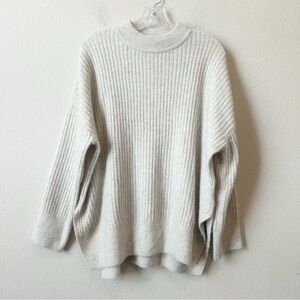 Cozy Cream Ribbed Sweater